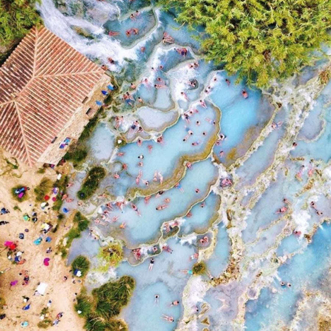 Saturnia Hot Springs | Squirrl